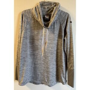 Avalanche XL Women's Outdoors Sweatshirt Cowl Neck Pullover Gray